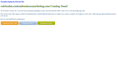Desktop Screenshot of calcisodas.custombusinessmarketing.com