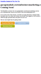 Mobile Screenshot of garagemahals.custombusinessmarketing.com