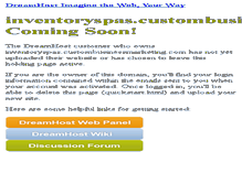 Tablet Screenshot of inventoryspas.custombusinessmarketing.com